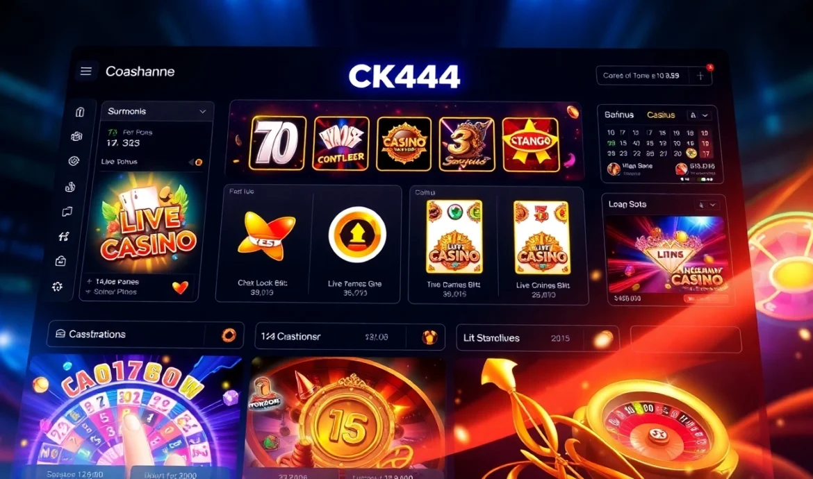 Click here for effortless ck444 login to access top online casino games and promotions seamlessly and securely.