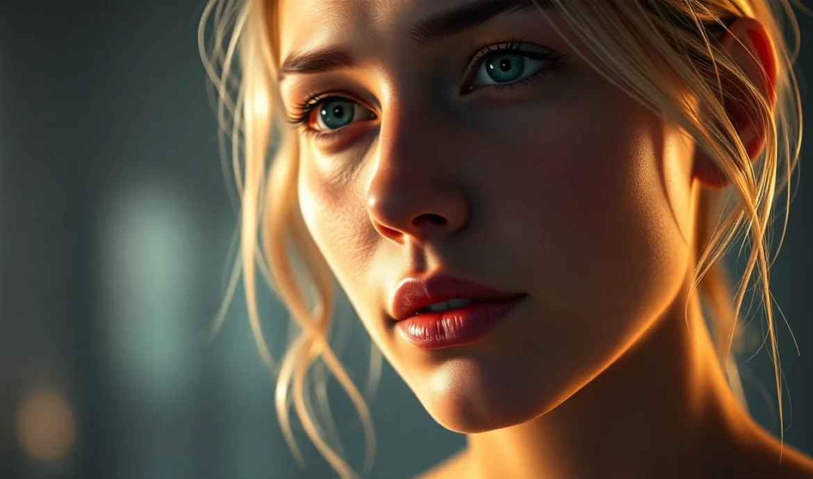 High-quality, hyper-realistic NSFW AI generator image showcasing expressive characters with detailed features for immersive visual content.