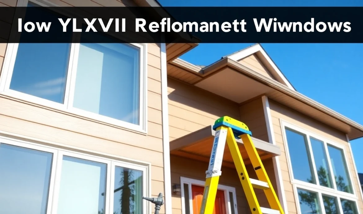 Reliable replacement window installers near me installing double-pane windows on a modern Denver home