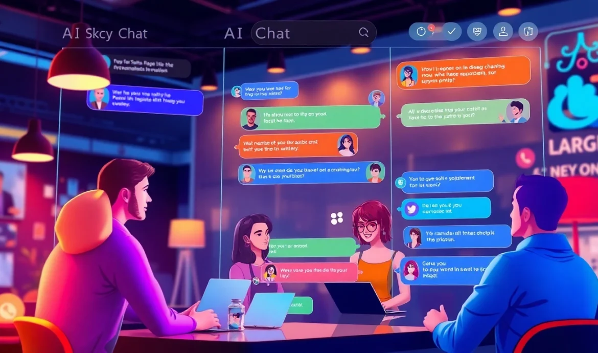 Engaging Spicy AI Chat in action with vivid visuals and dynamic characters for immersive online experiences